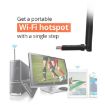 Tenda U6 Portable 300Mbps Wireless USB WiFi Adapter with 6dBi Antenna - 4