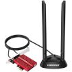 COMFAST AX200 Plus+ 5374Mbps WiFi6 PCIE Wireless Network Card - 1
