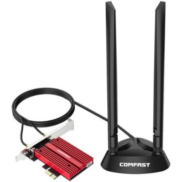 COMFAST AX200 Plus+ 5374Mbps WiFi6 PCIE Wireless Network Card - 1