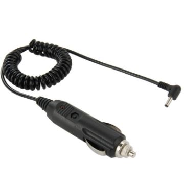 Picture of 2A 3.5mm Power Supply Adapter Plug Coiled Cable Car Charger, Length: 40-140cm
