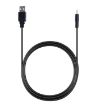 USB Male to DC 2.5 x 0.7mm Power Cable, 1.2m - Black - 2