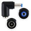 DC 5521 Male to Female Power Adapter for Laptop, 90 Degree Right Angle - 4