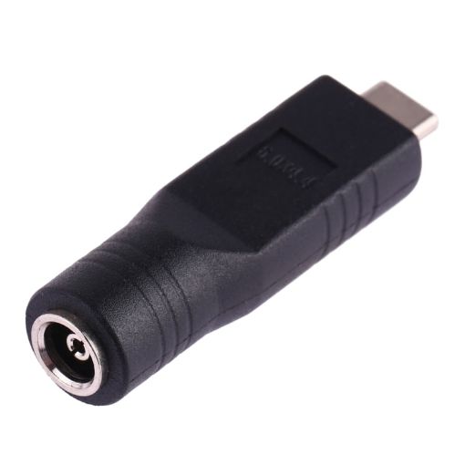 6.0 x 4.4mm Female to USB-C Male Plug Adapter - Connector - 1