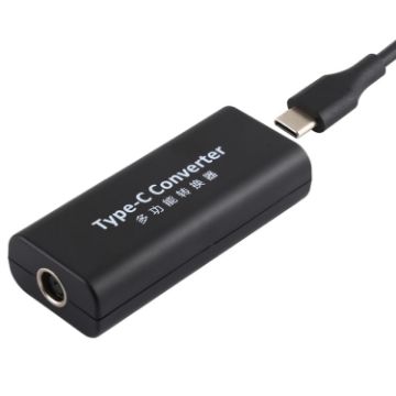 DC 7.4 x 0.6mm Power Jack to USB-C Female Adapter + Cable - 1