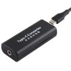 DC 4.0 x 1.7mm Power Jack to USB-C Female Adapter + Cable - 1
