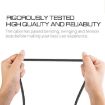 PD 100W 5.5 x 2.5mm Male Elbow to USB-C Charge Cable, 1.7m - 4
