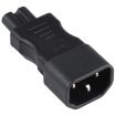 C7 to C14 AC Power Plug Adapter - Converter Socket - 1