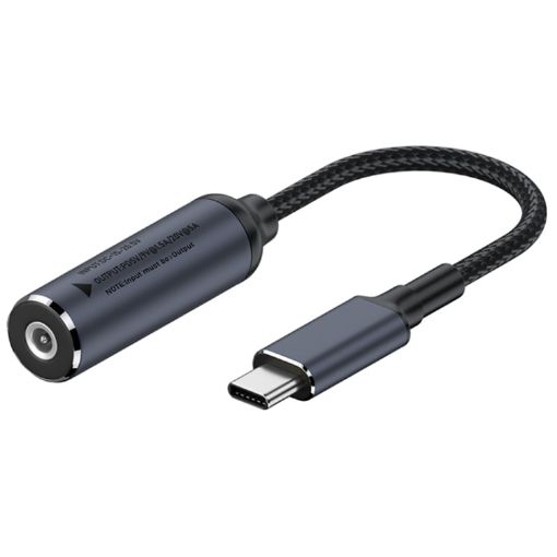 DC 4 x 1.7mm to USB-C Male 100W Charging Adapter - Computer Connector - 1