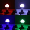 A60 E27 5W 16 Color Magic LED RGB Bulb Light with Remote Control - 5