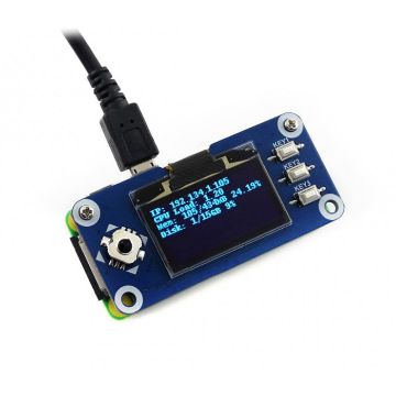 Picture of WAVESHARE 128x64 1.3inch OLED Display HAT for Raspberry Pi