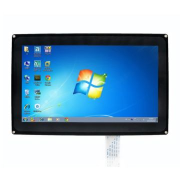 Picture of WAVESHARE 10.1inch Resistive Touch Screen LCD, HDMI interface with Case, Supports Multi mini-PCs
