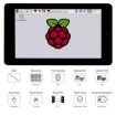 Waveshare 7" 800x480 Capacitive Touch Display with Front Camera for Raspberry Pi - 2
