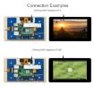 Picture of WAVESHARE 7 inch 800 x 480 Capacitive Touch Display with Front Camera for Raspberry Pi