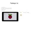 Waveshare 7" 800x480 Capacitive Touch Display with Front Camera for Raspberry Pi - 7