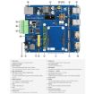 Waveshare Compute Module IO Board with PoE Feature for Raspberry Pi CM4 - 7