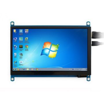 Waveshare 7" HDMI LCD IPS Touch Screen - 1024x600 - 1