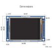 Waveshare 16498 3.2" Touch LCD 320x240 Pixels - Stand-Alone Controllers - 4