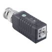 Picture of 2 PCS CCTV Twisted BNC Single Channel Passive Video Balun Transceiver (Black)