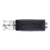 Picture of 2 PCS CCTV Twisted BNC Single Channel Passive Video Balun Transceiver (Black)