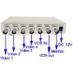 Picture of CCTV Color Quad Security Video 4 Channel Processor Divider (White)