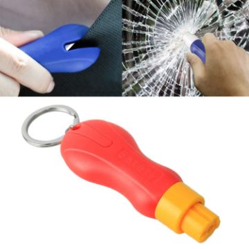 Mini Car Safety Rescue Hammer Seat Belt Cutter Glass Breaker - 1