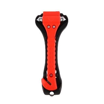 Mini Car Safety Rescue Hammer Seat Belt Cutter Glass Breaker - 1