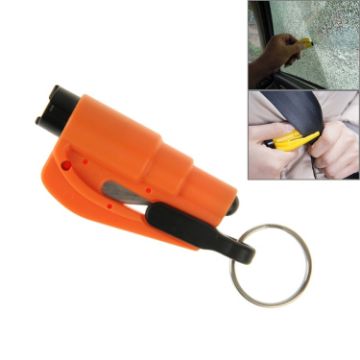 2 in 1 Key Chain Rescue Tool - Random Color - 1