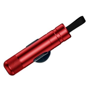 Red Vehicle Safety Hammer - Emergency Window Breaker - 1