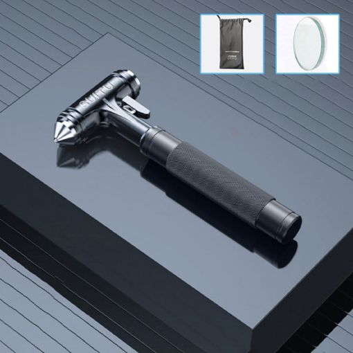 Car Safety Hammer Emergency Escape Seat Belt Cutter Window Breaker Rescue Tool - 1