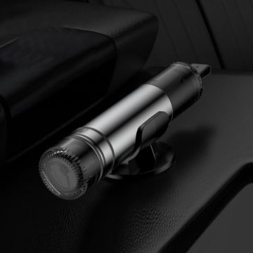 Car Glass Safety Hammer Emergency Escape Tool Silver - 1