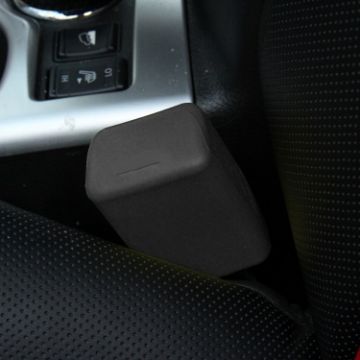 Rubber Car Seat Belt Clips Locking Buckles Protective Cover - 1