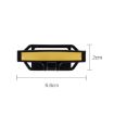 Universal Car Seatbelt Adjuster Clip - Yellow (2PCS) - 3
