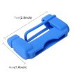 Adjustable Car Seat Belt Buckle Plug Protective Cover Case (Blue) - 3