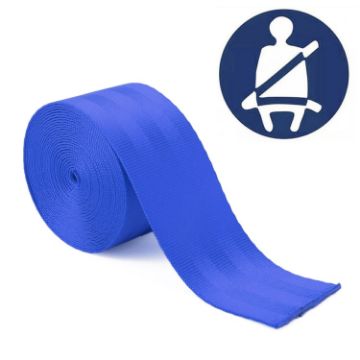 Blue Racing Safety Seat Belt - 3.6m Length - 1