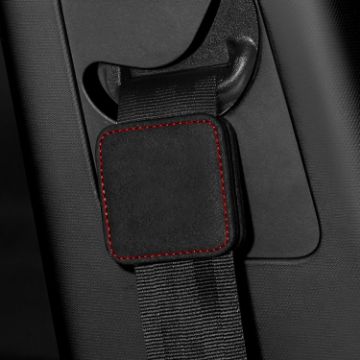 Car Seat Belt Limiter Elastic Adjuster - Black - 1
