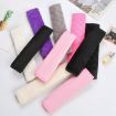 Car Seat Belt Protector Shoulder Pads - Purple Square - 2