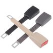 25cm Car Seat Belt Extension Snap Button, Grey - 2