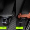 Large Car Seatbelt Buckle Protective Cover - Black - 7