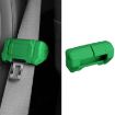 Large Car Seatbelt Buckle Protective Cover - Green - 1
