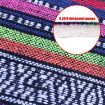 Colorful Ethnic Style Linen Car Seat Belt Cover Shoulder Pads - 4