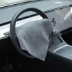 Picture of For Tesla General Car Microfiber Towel Cleaning Rag, Style: With LOGO, Size: 30 x 30cm