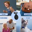 Black Silicone Protective Case for AirTag - Waterproof & All Inclusive - 6