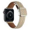 Apple Watch Ultra 2 49mm Leather Watch Band - Starlight Color - 1