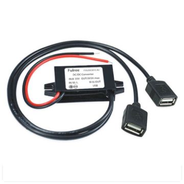 12V to 5V 3A Car Power Converter Voltage Regulator - 1