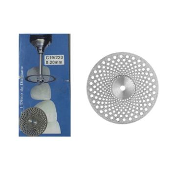 Dental Lab Polishing Diamond Discs 0.2mm C19/220 - Rotary Cutting Tool - 1