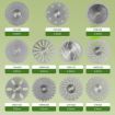 Dental Lab Polishing Diamond Discs 0.2mm C19/220 - Rotary Cutting Tool - 5