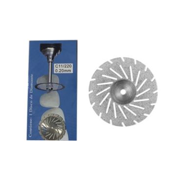 Dental Lab Polishing Diamond Discs 0.2mm C11/220 - 1