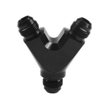 AN10 Car Modified Three-way Y-type Oil Pipe Joint Adapter - 1