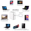 96W PD USB-C Laptop Adapter + 2m Fast Charging Cable - UK Plug - 6