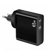 65W USB-C/Type-C + QC3.0 Laptop Charging Adapter - EU/US Plug - 2